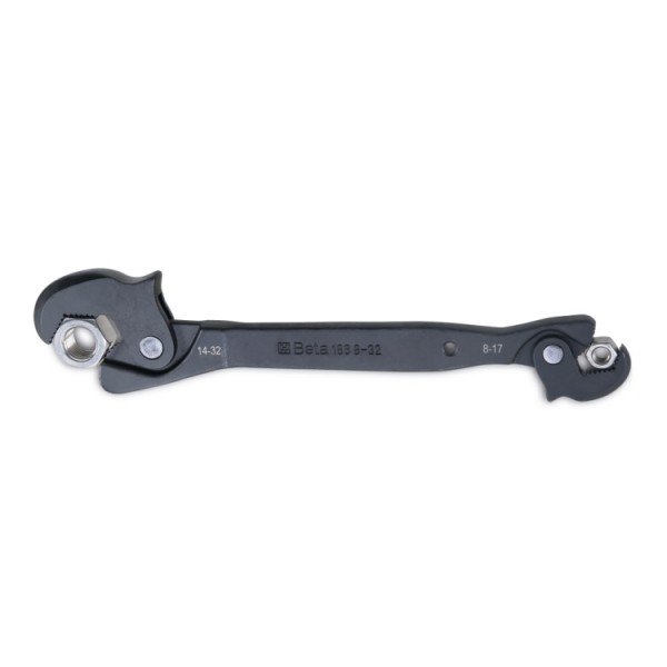 Open-end wrenches, spanners, socket wrenches, etc. Spanner, Size: 8 - 32 mm  Art. BE186